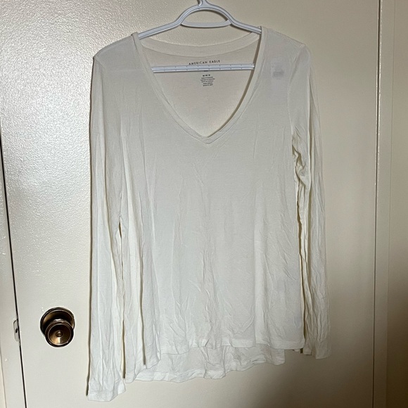NWT American Eagle Soft&Sexy Ribbed Long-Sleeve - Picture 2 of 8